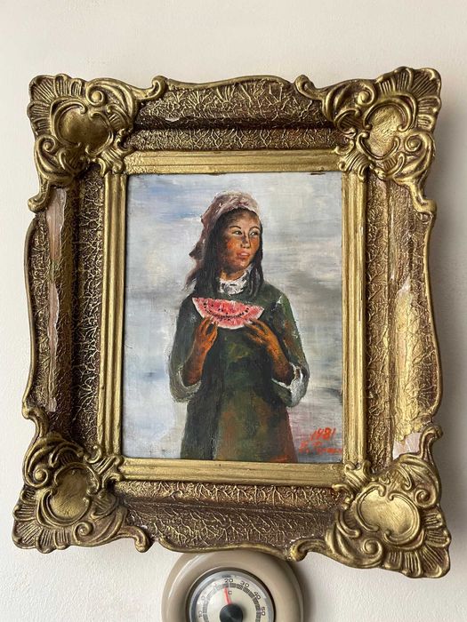 Tablouri ulei pe panza, inramate