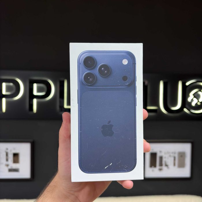 iPhone 17 Pro 256Gb Deep Blue Nou/Sigilat + 24 Luni Garanție/ Apple Plug