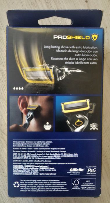 Aparat ras Gillette Proshield
