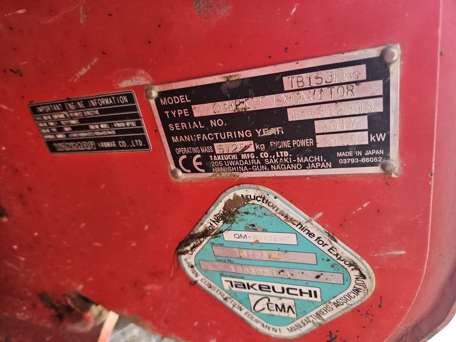 Mini excavator Tacheuci