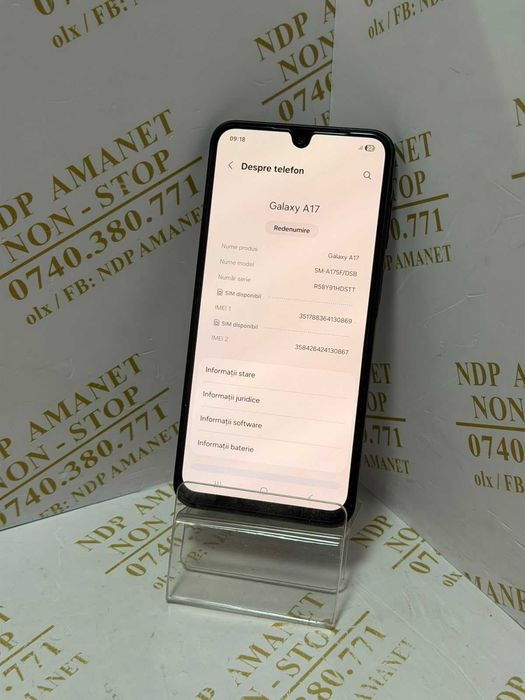NDP Amanet Calea Mosilor 298 - SAMSUNG A17 (58046)