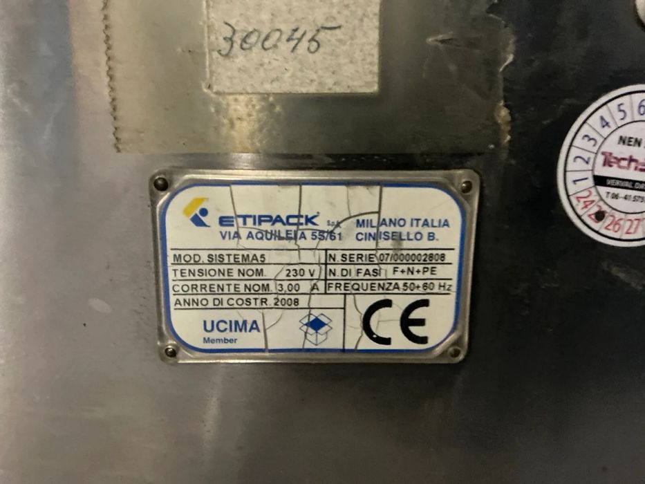 Автоматична етикетираща машина за 2 етикета