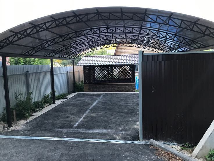 Теневые навесы для дома