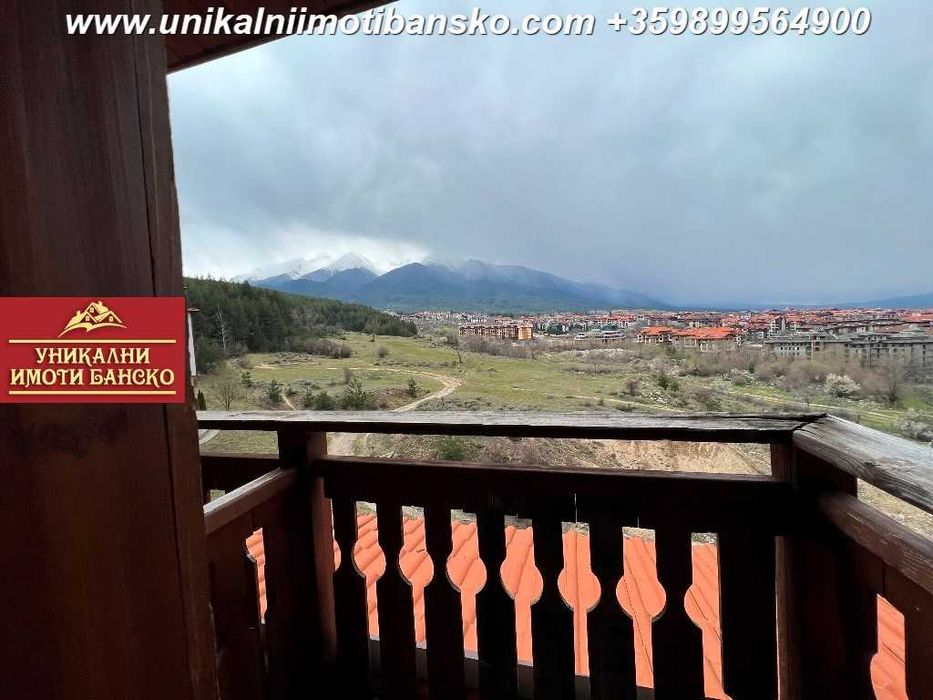 С гледка към планината! Едностаен апартамент за продажба в град Банско
