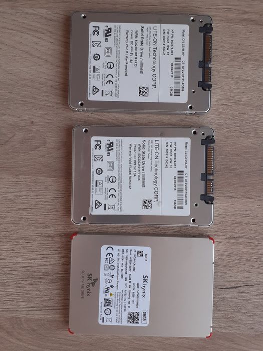 SSD SATA 2.5'' 256 GB