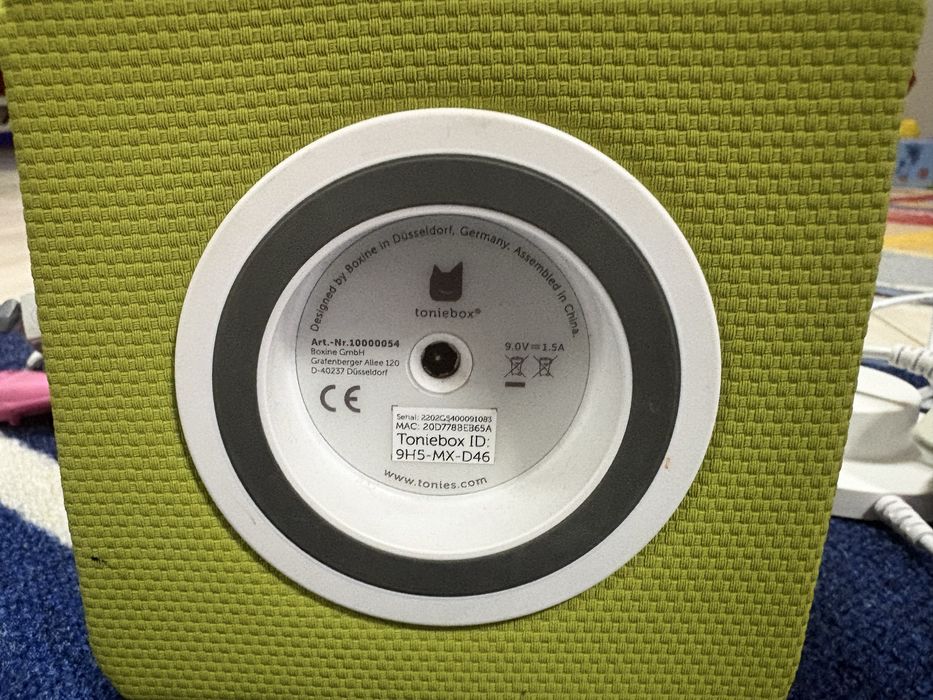 Tonie box  - интерактивна детска самозаписваща колона