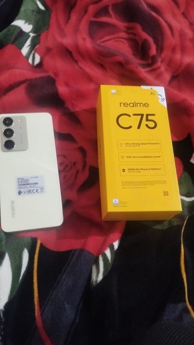 realme C75.Телефон новый не пользованый