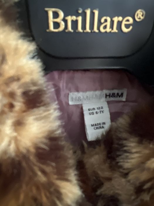 Шубка на девочку 6-7 лет