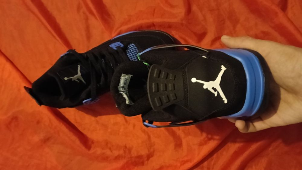 Jordan 4 blue thunder 42