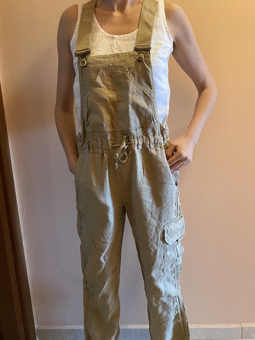 Ленен дълъг италиански гащеризон Samas