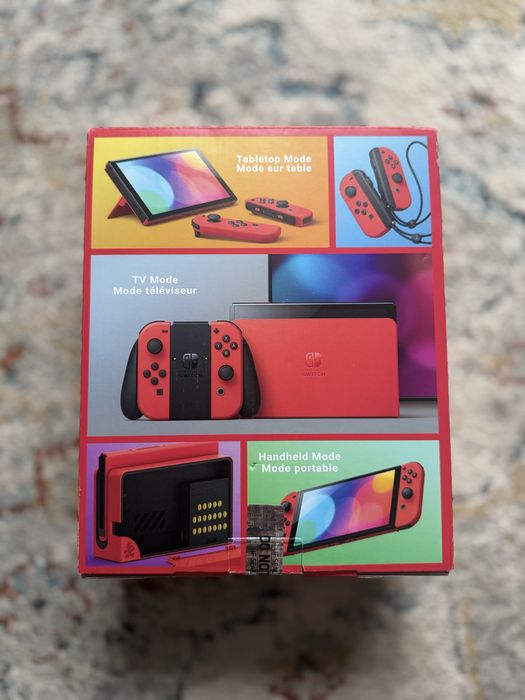 Nitendo switch Oled Mario Edition nou schimb/vand