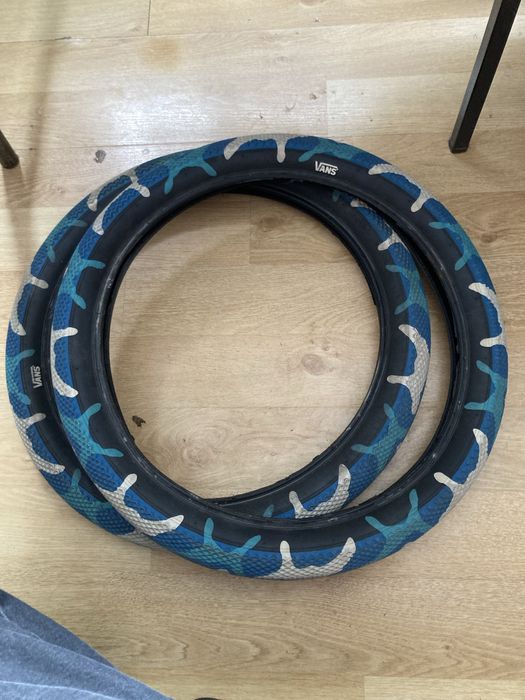 Cauciucuri BMX Vans x Cult Turcoaz 2.4