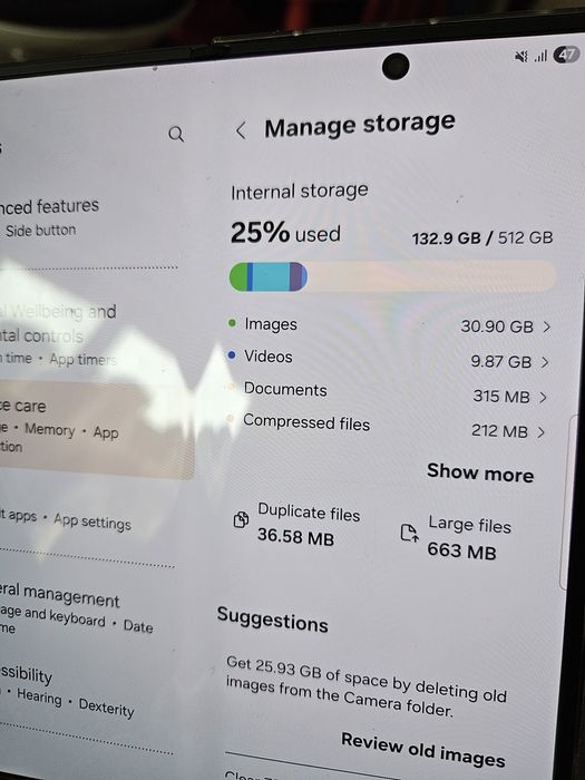 Samsung Z Fold 7 512GB - ca nou 10/10 impecabil