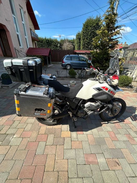 Yamaha XT660Z Tenere 2009 A2 – Echipata Heavy Duties, Givi, Crash Bar