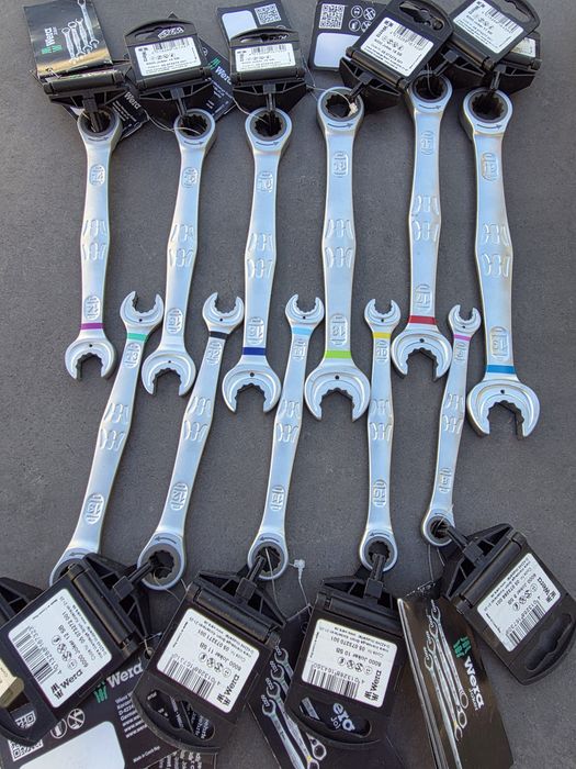 Set 11 chei combinate cu clichet Wera Joker 6000