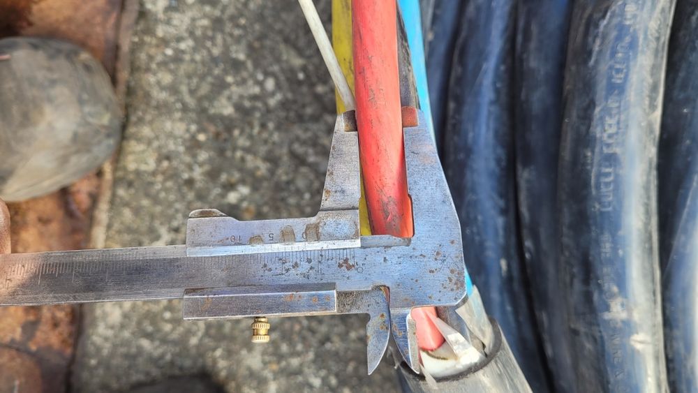 cablu curent electric trifazic forta de aluminiu prelungitor santier