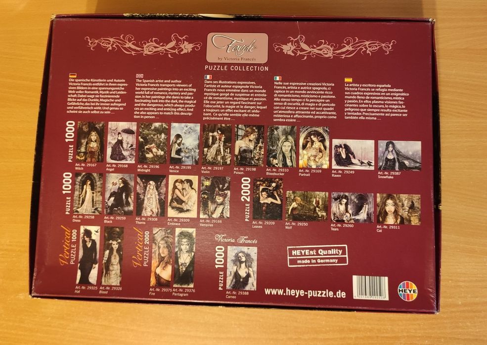 Puzzle vampiri 2000 de piese