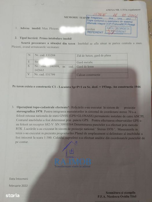 Casă 5 camere – Zona Ultracentral Ploiești (Hale Centrale) 145000 euro
