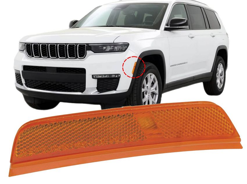 Lampa semnalizare Jeep Grand Cherokee (Wl), 2021-, montare fata, stanga/dreapta, LED; Omologare: ECE/SAE; TYC