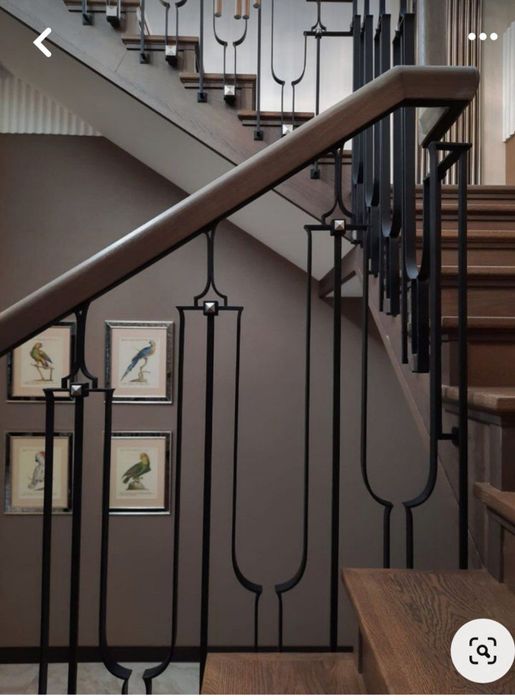 Кованые перила - лофт перила  +