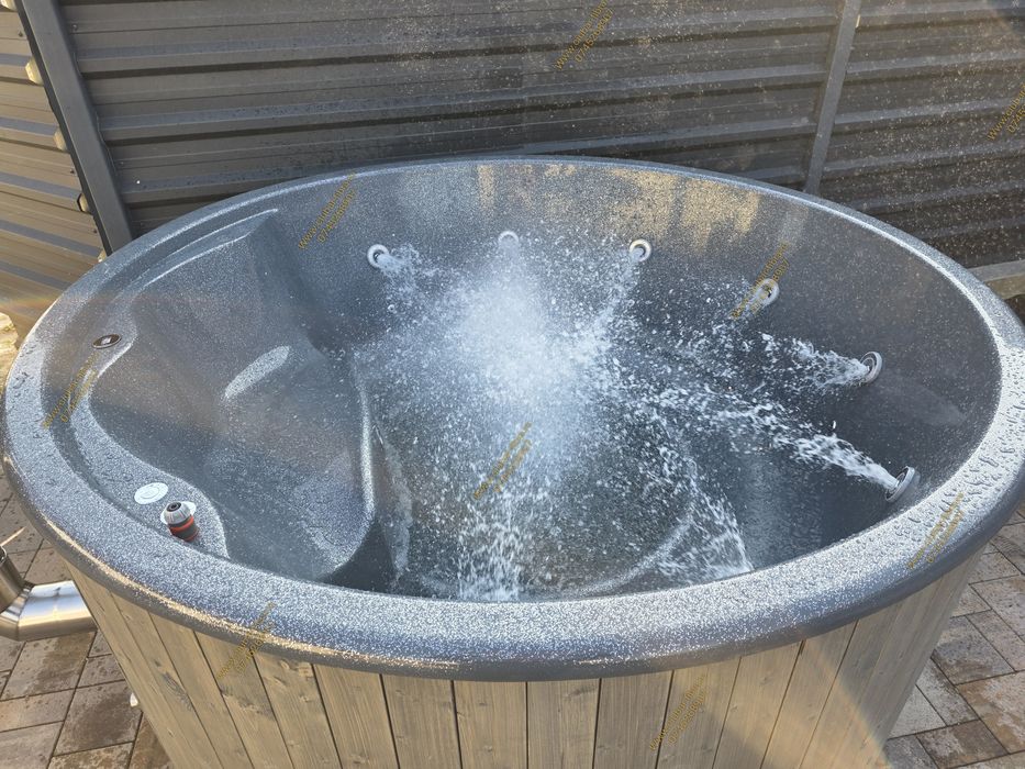 Ciubar XXL Sobă Interna Jacuzzi Aeromasaj Hidromasaj