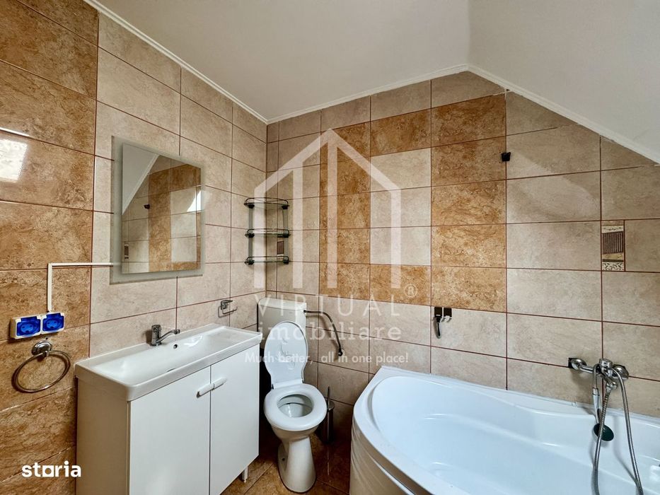 Mansarda cu 3 camere, 39mp utili+pod amenajat 25mp, balcon, V. Aaron