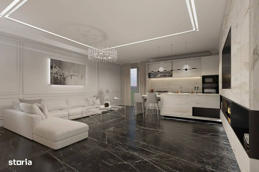 Apartament Modern 2 Camere cu Dormitor Uriaș de 21 mp