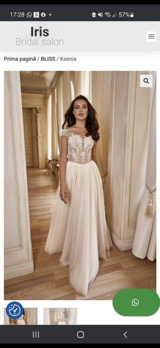 Rochie mireasa Iris Bridal