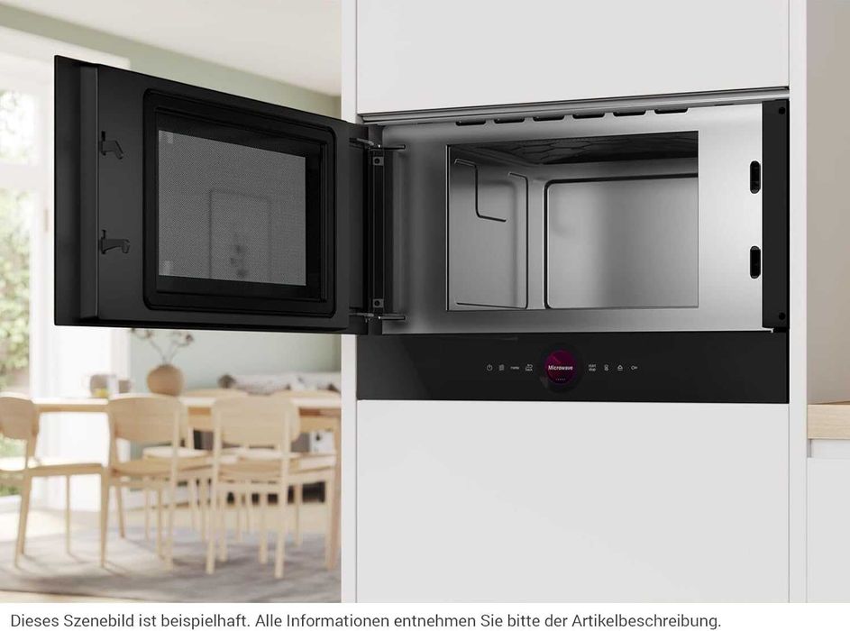 Микровълнова фурна за вграждане Bosch Serie 8 (BFL7221B1) 900W