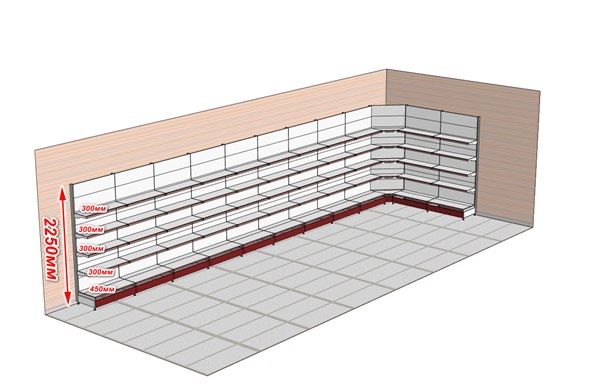 Stelaj sotiladi razmerigacha ko’rsatilgan yangidek