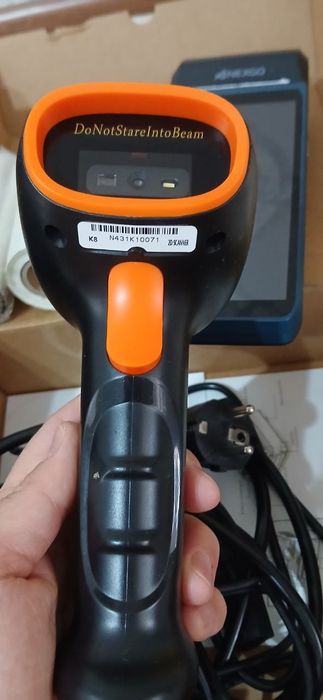 Xprinter XP-T451B принтер этикеток + сканер штрих-кодов комплект