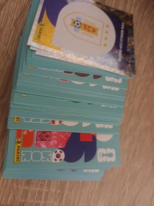 Panini и кола стикери