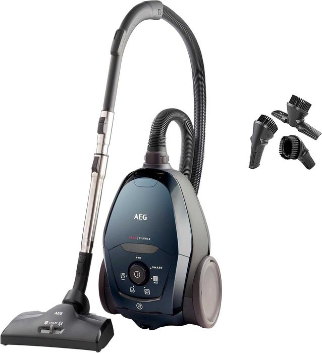 Прахосмукачка с торба AEG VX82-1-2ST 600W изключително тиха