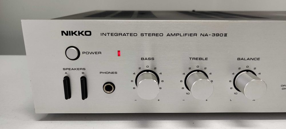 Amplificator Nikko NA 390 II – Vintage Made in Japan – Slim – Phono