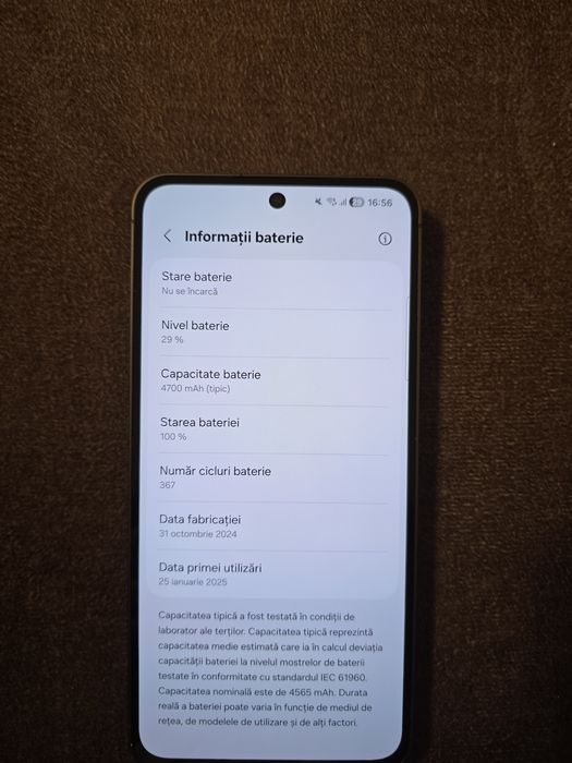 Vând Samsung Galaxy S24Fe 5G 128Gb