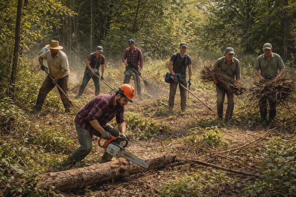 Curățări terenuri