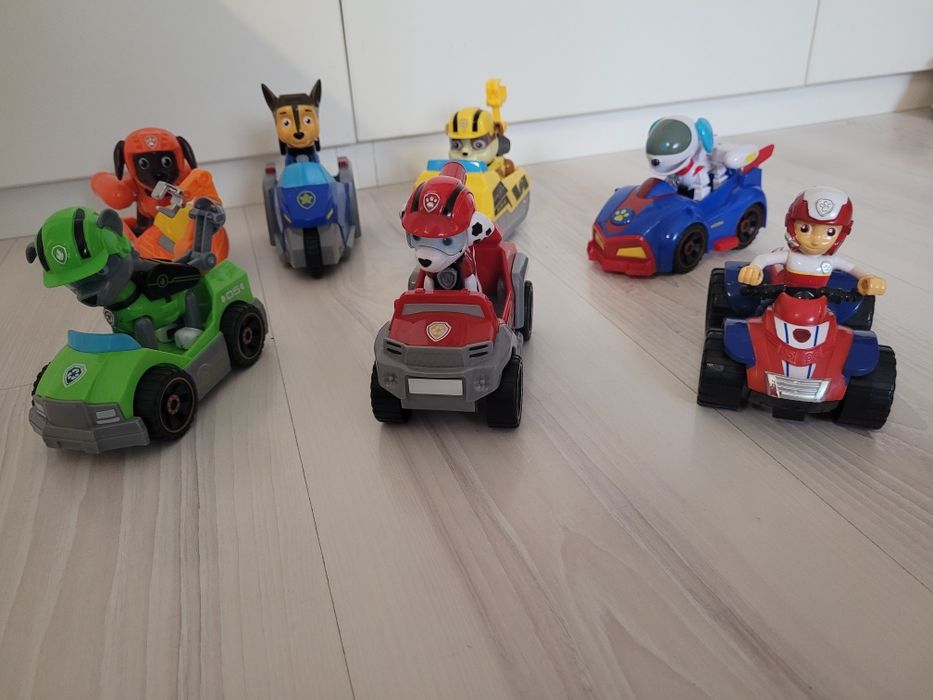 Set mașinuțe Paw Patrol