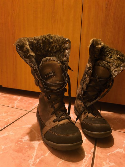 Ghete iarna impermeabile și imblanite quechua