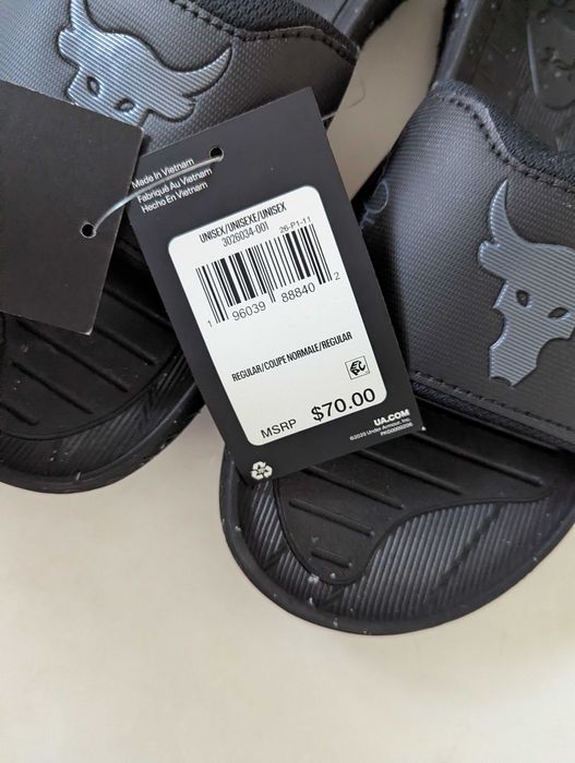 Under Armour Project Rock 3 slides 2 модела мъжки джапанки от Сащ