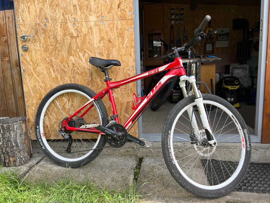 Bicicleta MTB KTM Ultra 26" rosie marimea 43