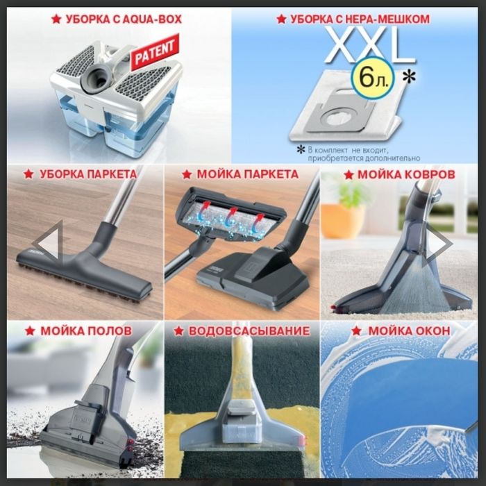 Моющий пылесос Thomas Parkett Master XT