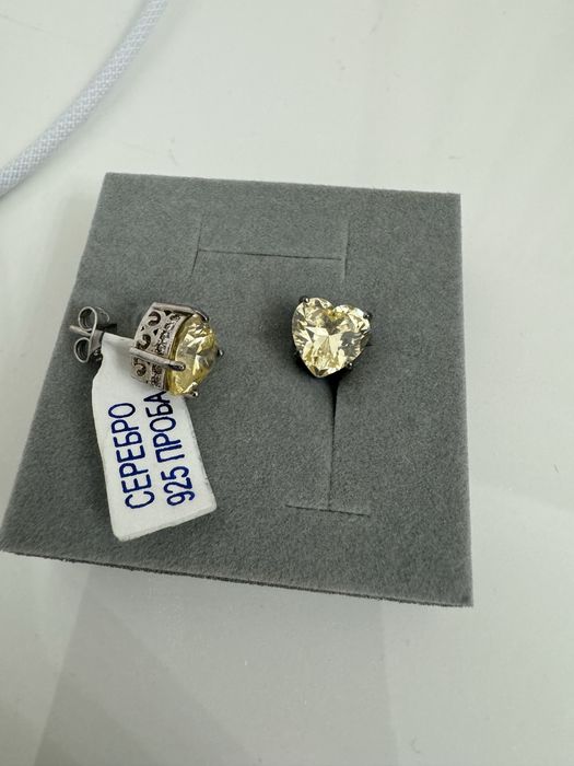 Серьги серебрянные, новые продам