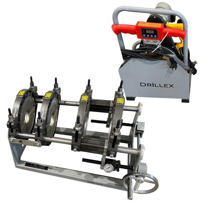 Aparat sudura cap la cap manual cu manometru WP250C 63-250mm