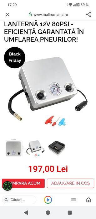 Copresoare de uflat rotile auto leptouri chei in truse