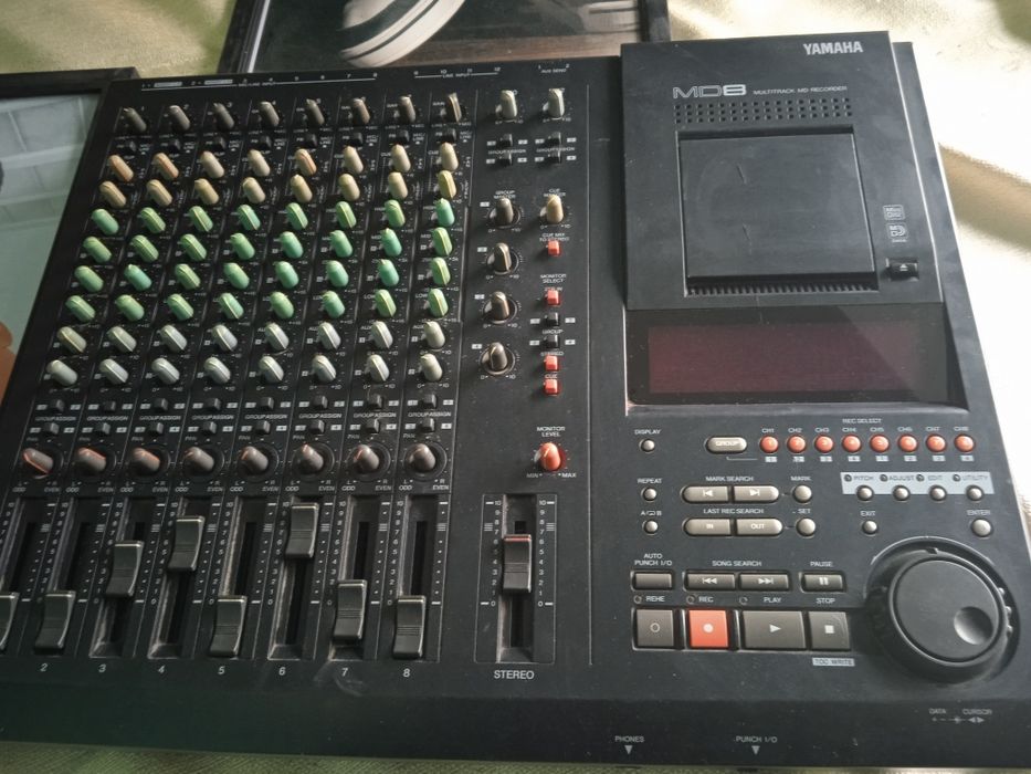 Рекордер Yamaha MD 8 Производство Япония Оригинал Производство