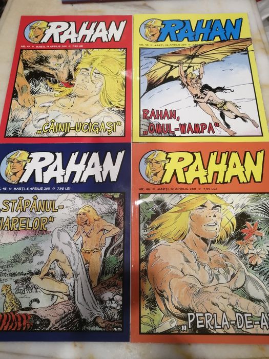 Colecția Completă Rahan de la editura Adevăru preț 750 lei