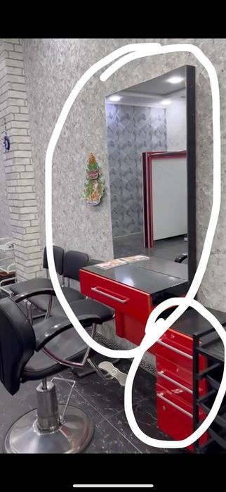Продаётся мебель 4 комплекта для салона красоты