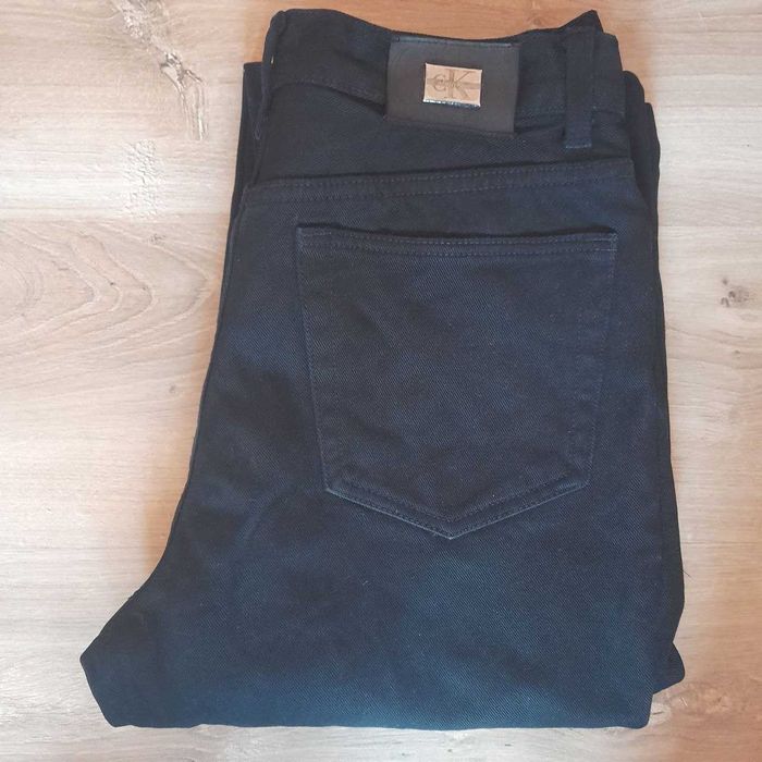 Calvin Klein Jeans W32 L34 / Черные Джинсы с Начесом