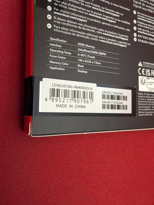 32GB DDR5-6400 CL32 RAM: НОВА Lexar Ares RGB с AMD EXPO и Intel XMP профили