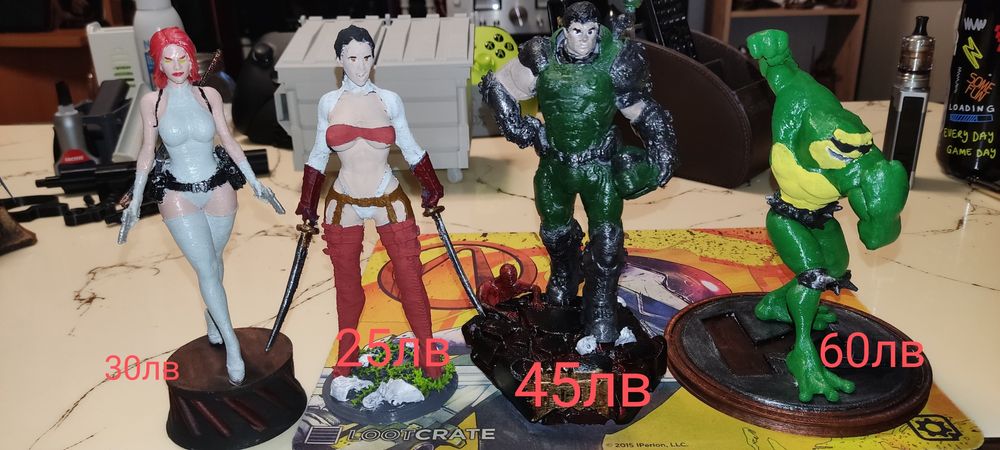 фигурки на герои от филми игри